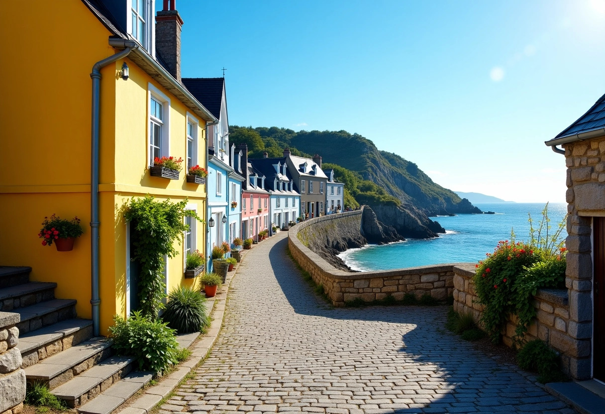 maisons en bord de mer en bretagne : un art de vivre unique -  maison bretagne